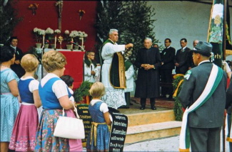 Fahnensegnung 26.06.1966 - Pfarrer Schmalz