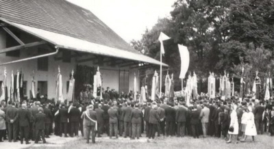 Fahnensegnung 26.06.1966 - Mayr-Stadl